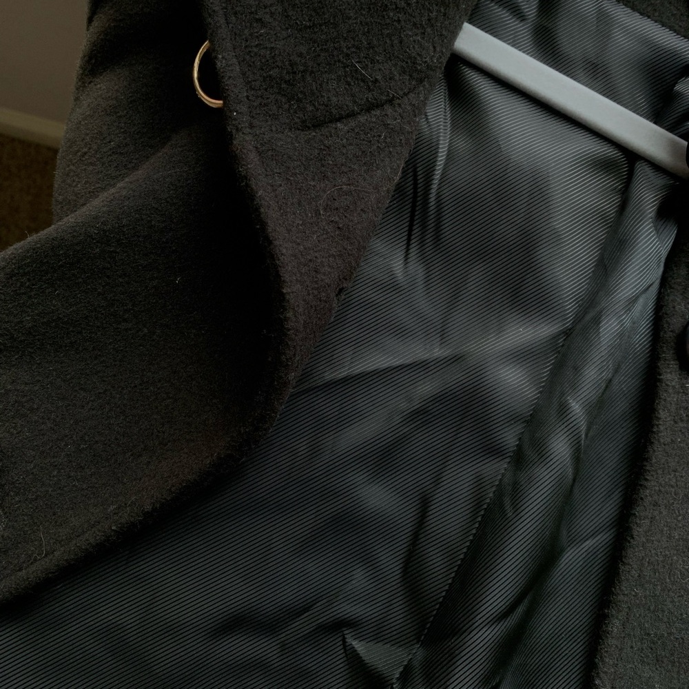 Ralph Lauren Buckle Collar Coat in Forest Green - Picture 7 of 7